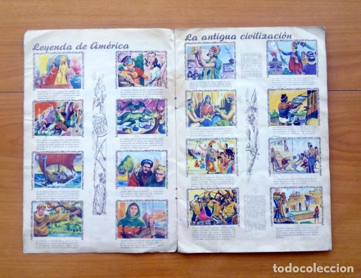 Coleccionismo Álbum: Álbum Historias de conquistadores y hazañas de pieles rojas y cow-boys-Completo, Editorial Fher 1957 - Foto 3 - 78111053