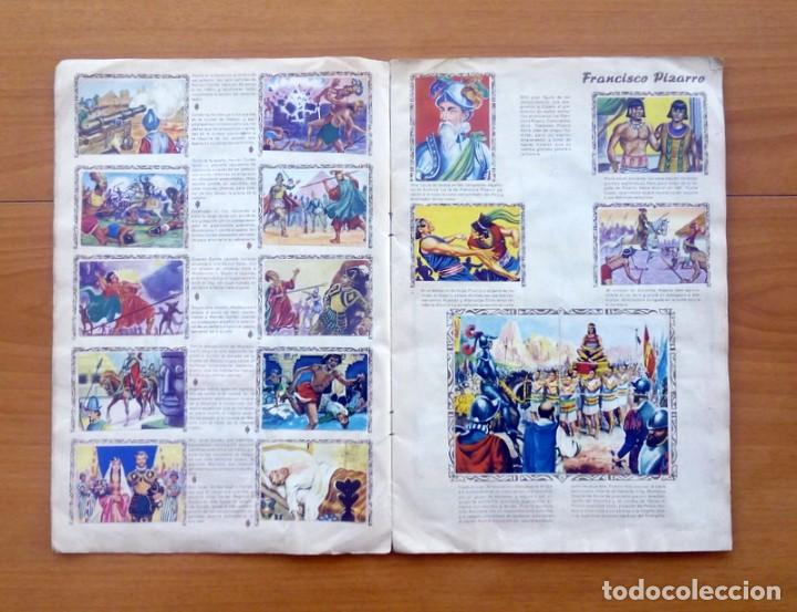 Coleccionismo Álbum: Álbum Historias de conquistadores y hazañas de pieles rojas y cow-boys-Completo, Editorial Fher 1957 - Foto 6 - 78111053