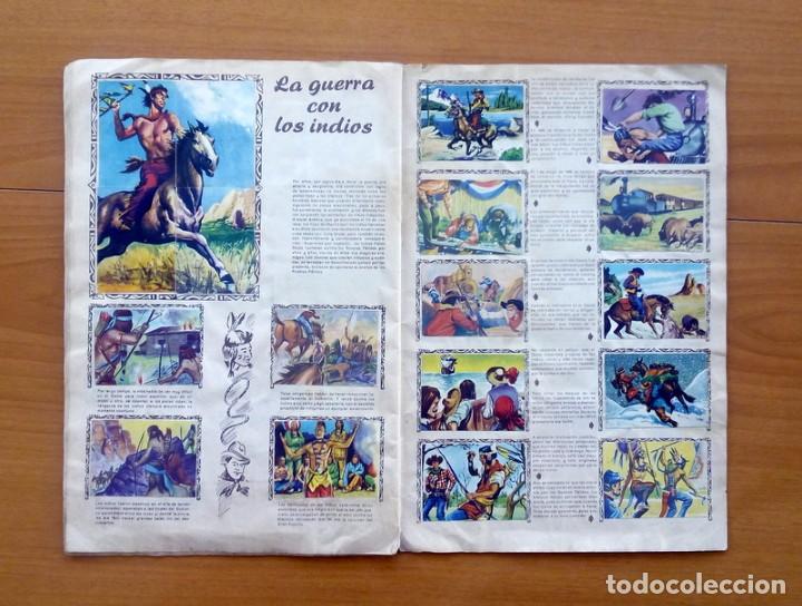 Coleccionismo Álbum: Álbum Historias de conquistadores y hazañas de pieles rojas y cow-boys-Completo, Editorial Fher 1957 - Foto 16 - 78111053