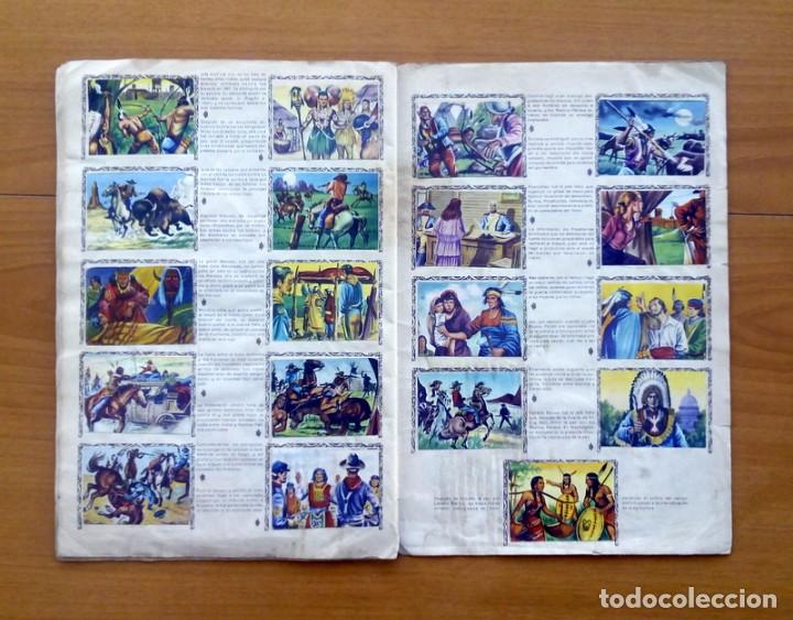 Coleccionismo Álbum: Álbum Historias de conquistadores y hazañas de pieles rojas y cow-boys-Completo, Editorial Fher 1957 - Foto 18 - 78111053