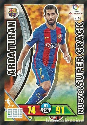 Colecionismo Caderneta: PANINI 16 17 ADRENALYN 2017 PLUS ACTUALIZACION NUEVO SUPERCRACK ARDA TURAN - BARCELONA