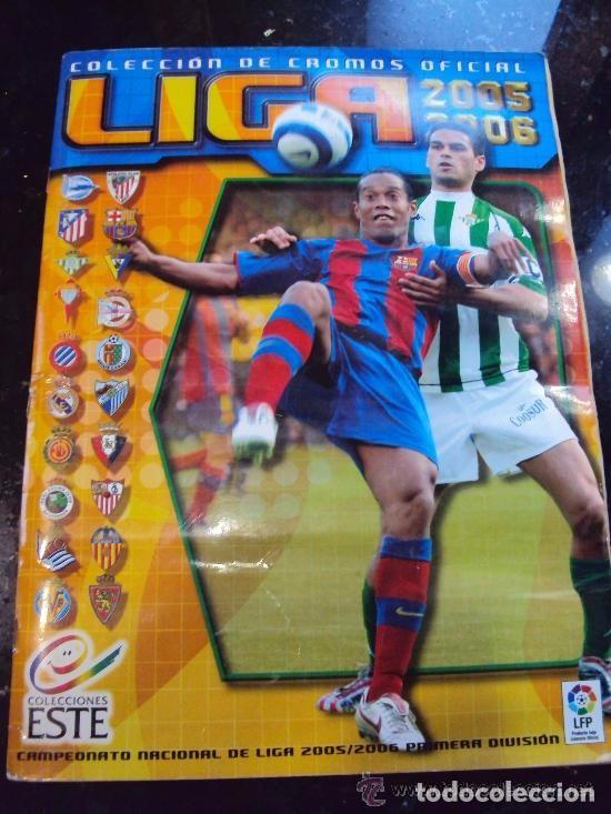 Collectionnisme Album: ALBUM COMPLETO LIGA 2005 2006 LFP
