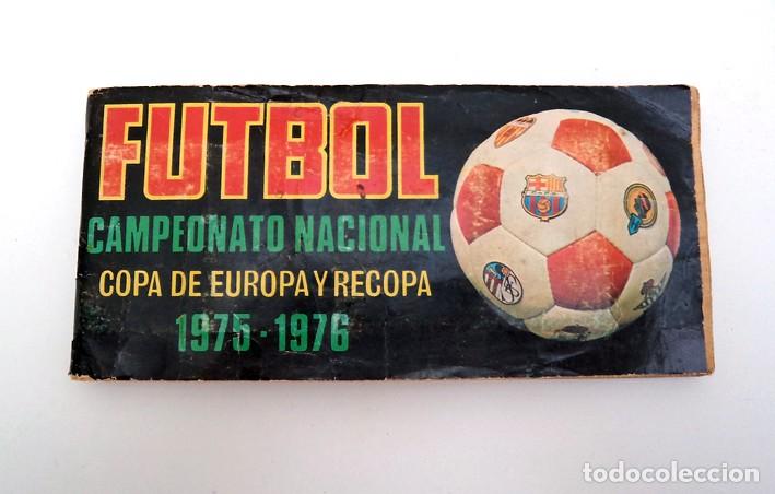 Colecionismo Caderneta: ALBUM 1975 1976 Futbol COPA EUROPA RECOPA 75 76 CAMPEONATO NACIONAL LIGA Ruiz Romero. Cruyff Netzer