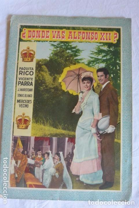 Collectionnisme Album: ALBUM CROMOS COMPLETO &iquest;DONDE VAS, ALFONSO XII?