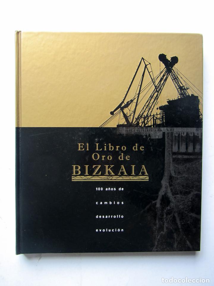 Sammeln Sammelalbum: El libro de oro de Bizkaia. 100 a&ntilde;os de cambios, desarrollo y evoluci&oacute;n. Completo con fotos-pegatina