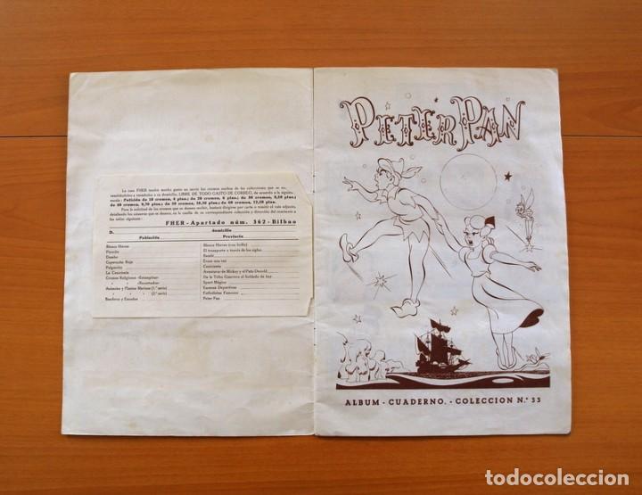 Coleccionismo Álbum: Álbum Peter Pan - Walt Disney - Editorial Fher 1955 - Completo - Ver fotos en el interior - Foto 2 - 81279816