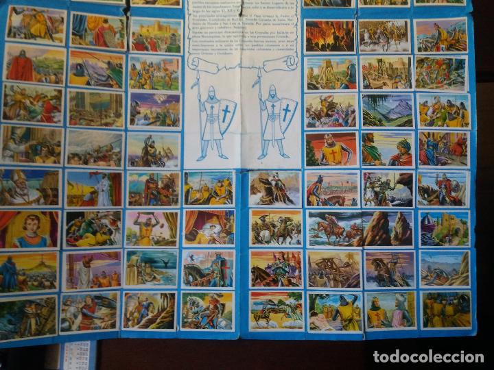 Coleccionismo &aacute;lbum: LAS CRUZADAS. DESPLEGABLE COMPLETO - Foto 3