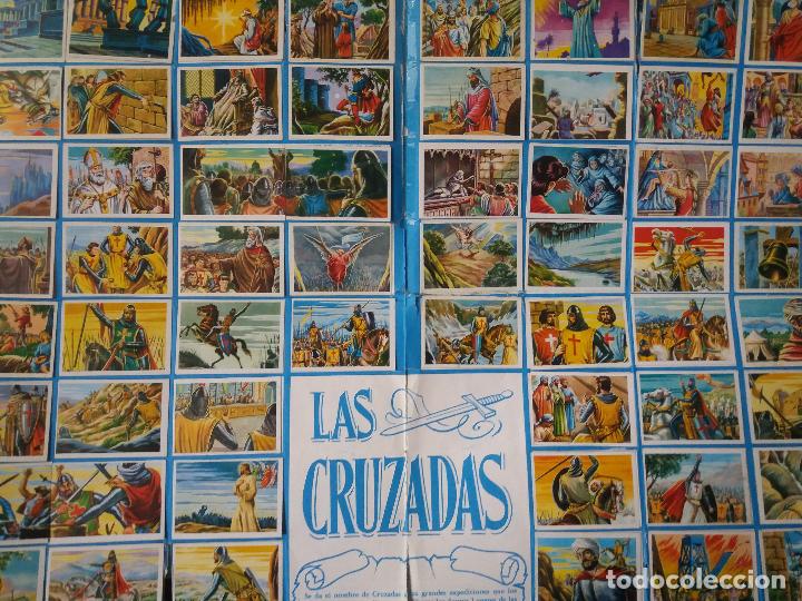 Coleccionismo &aacute;lbum: LAS CRUZADAS. DESPLEGABLE COMPLETO - Foto 4