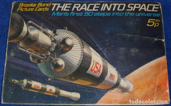 Colecionismo Caderneta: The Race into the Space - Brooke Bond Picture Cards &iexcl;Completo!