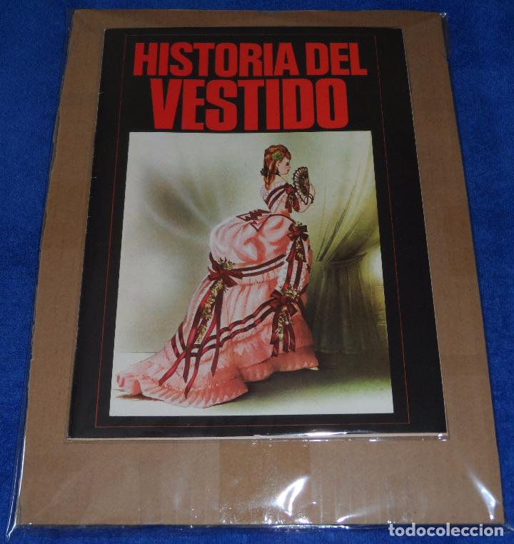 Collezionismo &Aacute;lbum: Historia del vestido - Difusora de cultura (1977) &iexcl;Colecci&oacute;n completa sin pegar!