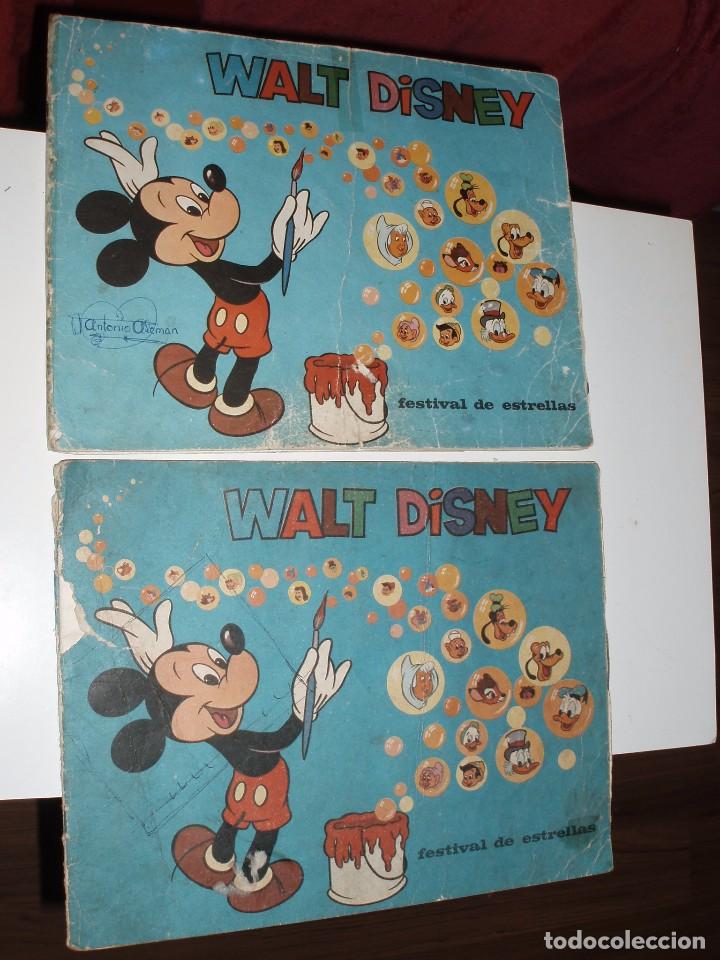 Sammeln Sammelalbum: ALBUM FESTIVAL DE ESTRELLAS DISNEY,VACIO ROTURAS USADO 2 ALBUNES