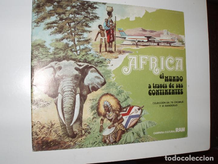 Colecionismo Caderneta: ALBUM AFRICA LECHE RAM ,COMPLETO