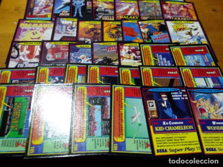 Collezionismo &Aacute;lbum: LOTE 51 TARJETAS SEGA SUPER PLAY DE PANINI A&Ntilde;O 1991/92