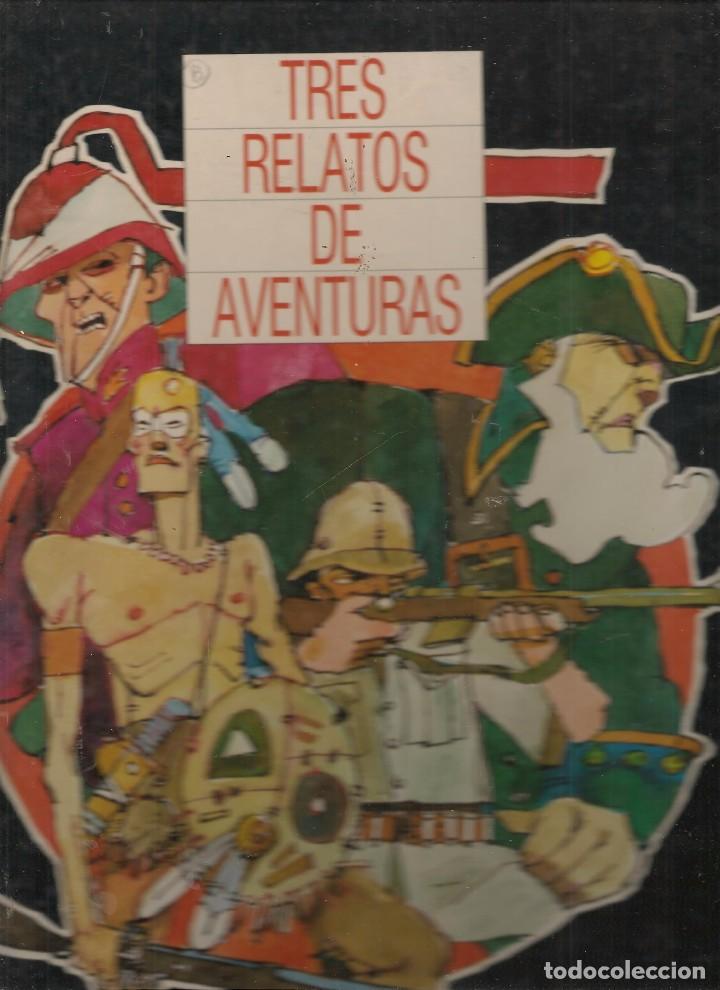 Collezionismo &Aacute;lbum: TRES RELATOS DE AVENTURAS. &iexcl;&iexcl; COMPLETO !!. MONTE DE PIEDAD Y CAJA DE AHORROS DE SEVILLA. (ST/)