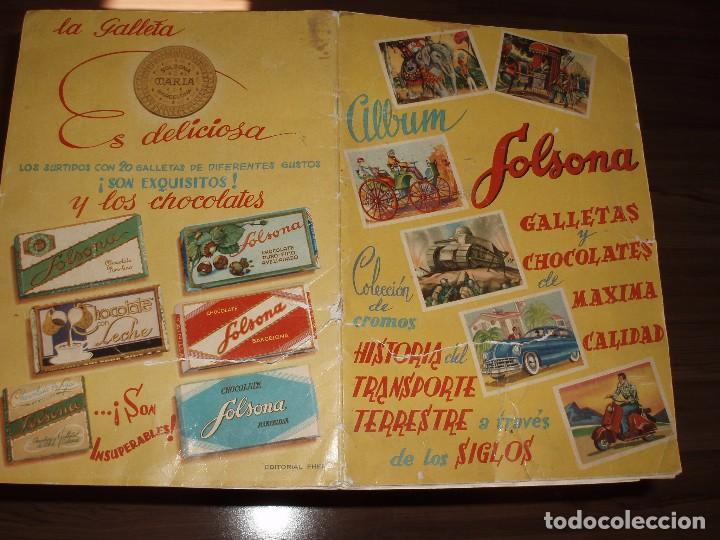 Collezionismo &Aacute;lbum: ALBUM HISTORIA DEL TRANSPORTE TERRESTRE SOLSONA,VACIO MAL ESTADO