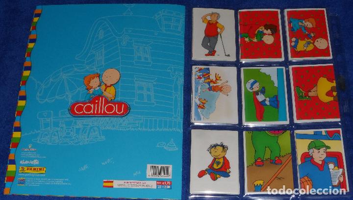 Coleccionismo &aacute;lbum: Caillou - PANINI &iexcl;Colecci&oacute;n completa sin pegar! - Foto 2