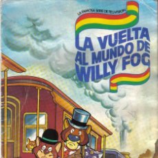 Coleccionismo Álbum: ALBUM DE CROMOS LA VUELTA AL MUNDO DE WILLY FOG (FALTA 1 CROMO). Lote 232405695