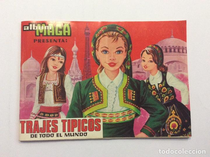 Colecionismo Caderneta: &Aacute;LBUM CROMOS TRAJES T&Iacute;PICOS DE TODO EL MUNDO + SOBRE VAC&Iacute;O + CROMOS ADHESIVOS