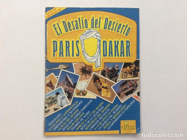 Collectionnisme Album: &Aacute;LBUM CROMOS EL DESAF&Iacute;O DEL DESIERTO PAR&Iacute;S DAKAR COMPLETO