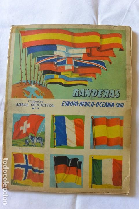 Collectionnisme Album: ALBUM CROMOS COMPLETO BANDERAS EUROPA, AFRICA, OCEANIA, ONU