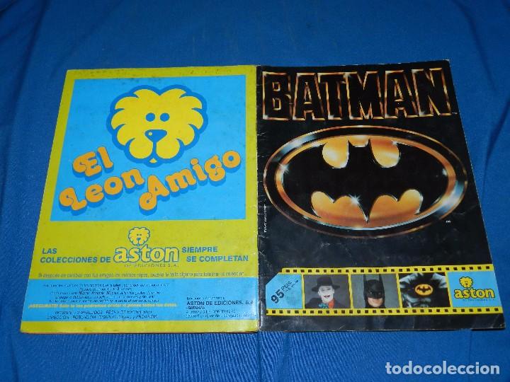 Collectionnisme Album: ALBUM COMPLETO - BATMAN , EDC ASTON 1989 , COMPLETO , SE&Ntilde;ALES DE USO NORMAL