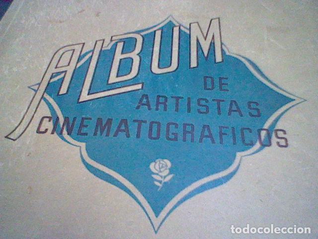 Colecionismo Caderneta: ALBUM DE ARTISTAS CINEMATOGRAFICOS CON 120 POSTALES A&Ntilde;OS 40&acute;S