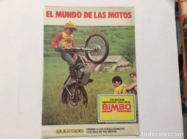 Sammeln Sammelalbum: &Aacute;LBUM EL MUNDO DE LAS MOTOS COMPLETO