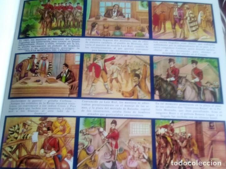 Coleccionismo &aacute;lbum: POLICIA MONTADA DEL CANADA  FACSIMIL CROMOS IMPRESOS - Foto 3