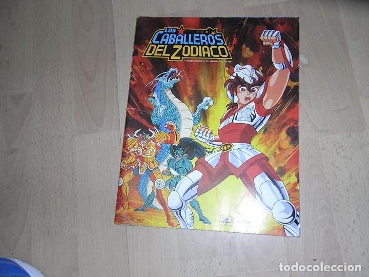 Collezionismo &Aacute;lbum: Album, Los caballeros del Zodiaco, Panini, (faltan 11 cromos)