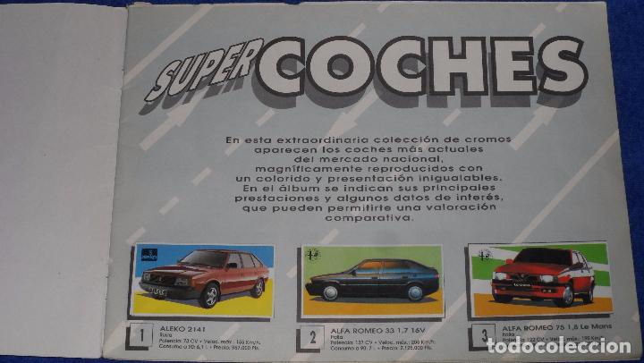 Coleccionismo &aacute;lbum: Super coches - Eyder (1992) &iexcl;Completo! - Foto 2