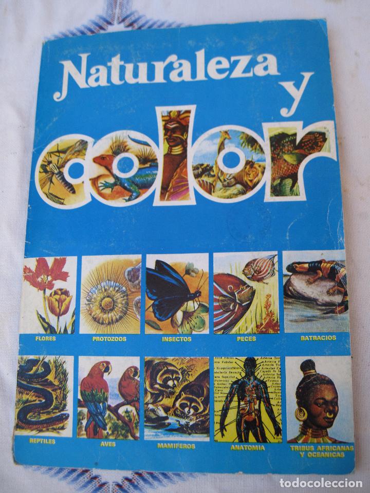 Colecionismo Caderneta: ALBUM - NATURALEZA Y COLOR - COMPLETO -