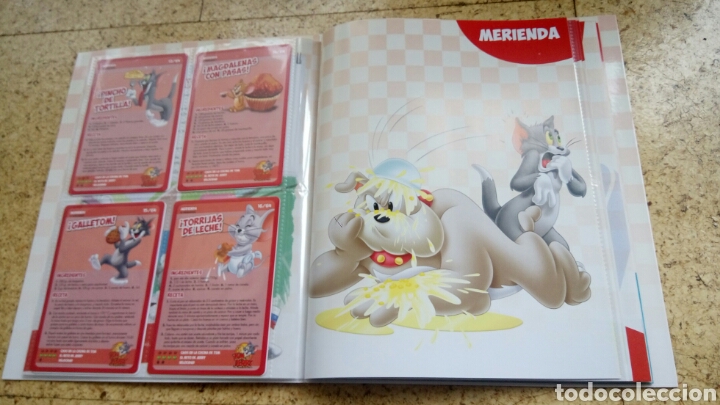 Coleccionismo &aacute;lbum: COLECCI&Oacute;N COMPLETA TOM Y JERRY, EL LIBRO DE LAS RECETAS DE HIPERCOR IMPECABLE - Foto 6