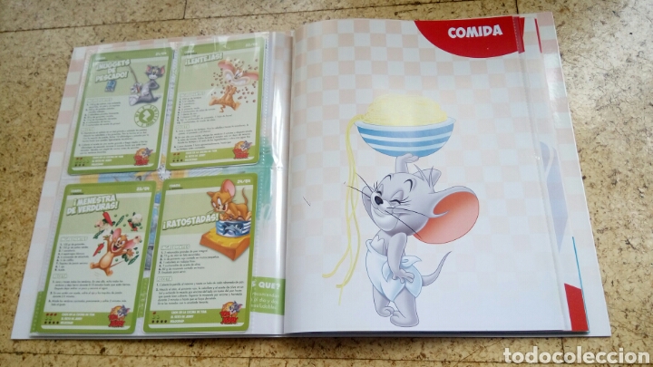 Coleccionismo &aacute;lbum: COLECCI&Oacute;N COMPLETA TOM Y JERRY, EL LIBRO DE LAS RECETAS DE HIPERCOR IMPECABLE - Foto 8