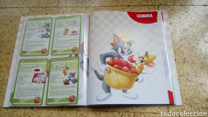 Coleccionismo &aacute;lbum: COLECCI&Oacute;N COMPLETA TOM Y JERRY, EL LIBRO DE LAS RECETAS DE HIPERCOR IMPECABLE - Foto 10