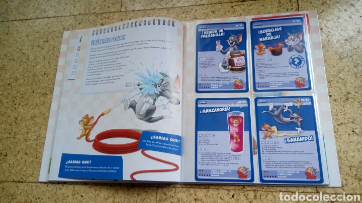 Coleccionismo &aacute;lbum: COLECCI&Oacute;N COMPLETA TOM Y JERRY, EL LIBRO DE LAS RECETAS DE HIPERCOR IMPECABLE - Foto 12