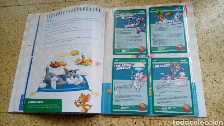 Coleccionismo &aacute;lbum: COLECCI&Oacute;N COMPLETA TOM Y JERRY, EL LIBRO DE LAS RECETAS DE HIPERCOR IMPECABLE - Foto 14