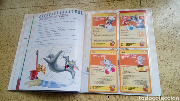 Coleccionismo &aacute;lbum: COLECCI&Oacute;N COMPLETA TOM Y JERRY, EL LIBRO DE LAS RECETAS DE HIPERCOR IMPECABLE - Foto 18