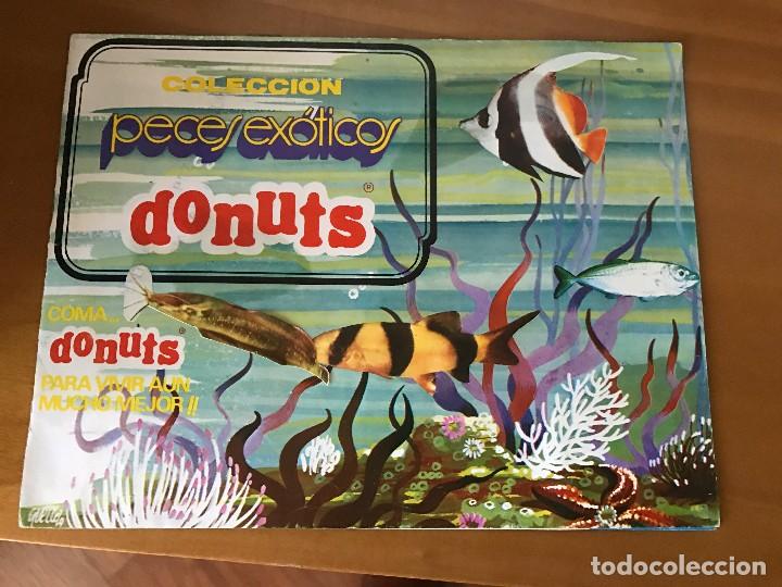 Coleccionismo &aacute;lbum: peces exoticos completo - Foto 1