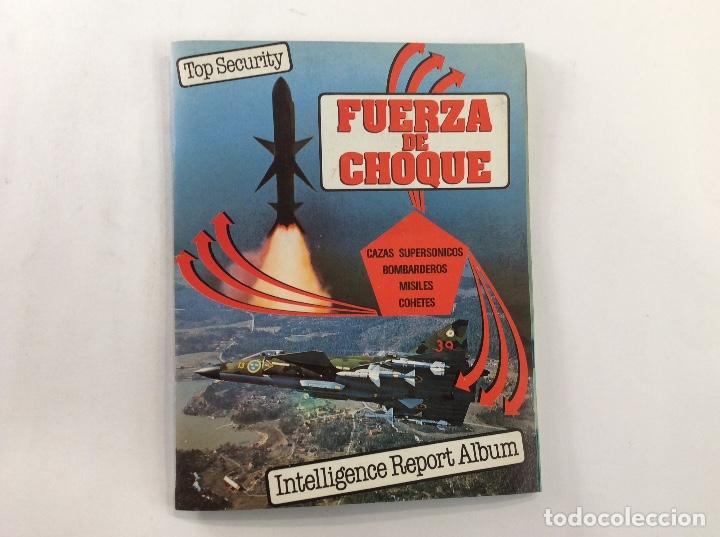 Colecionismo Caderneta: &Aacute;LBUM FUERZAS DE CHOQUE COMPLETO + SOBRE VACIO