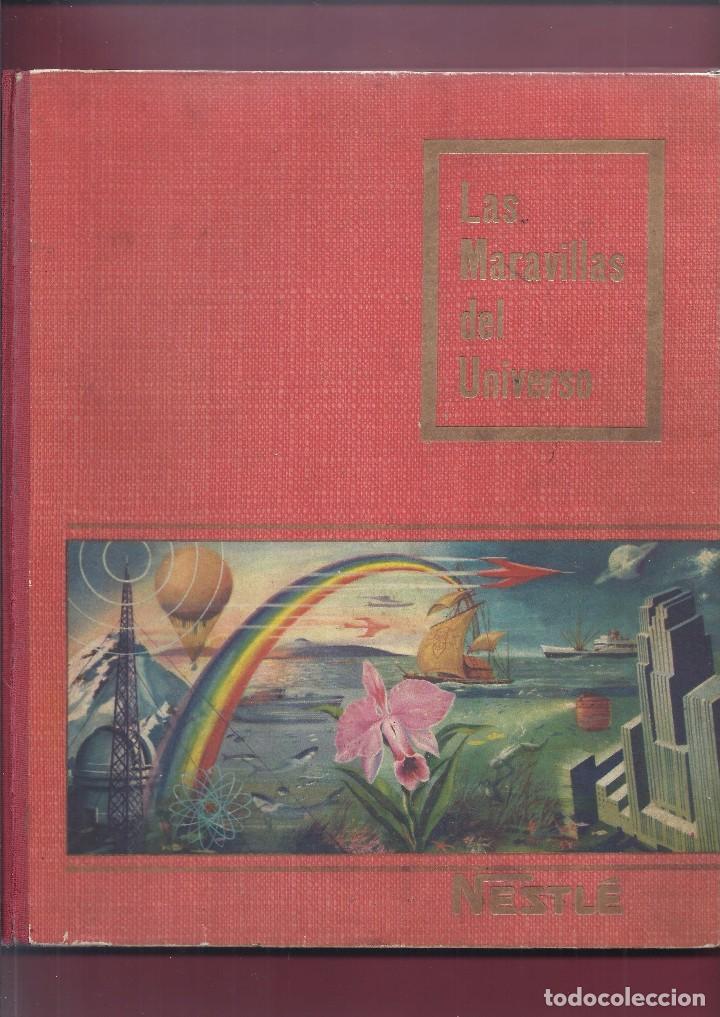 Colecionismo Caderneta: Libro - &Aacute;lbum Las maravillas del universo. Tres tomos completos.