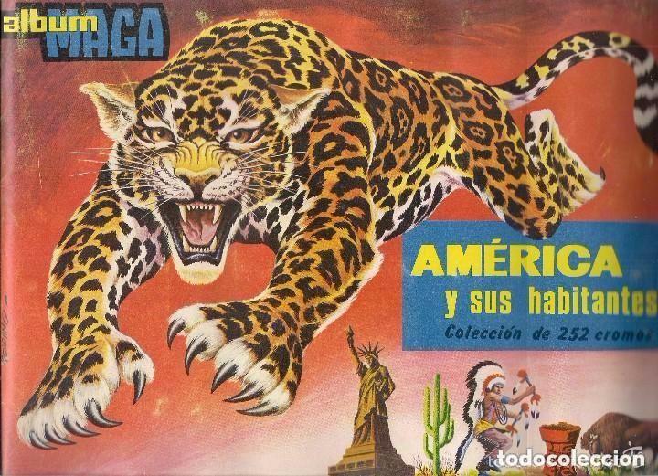Collectable Albums: Am&eacute;rica y sus habitantes, &aacute;lbum MAGA