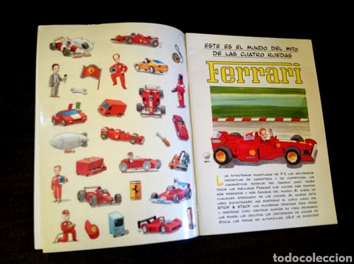 Coleccionismo &aacute;lbum: STICK & STACK - FERRARI. PANINI ALBUM PEGATINAS - Foto 2
