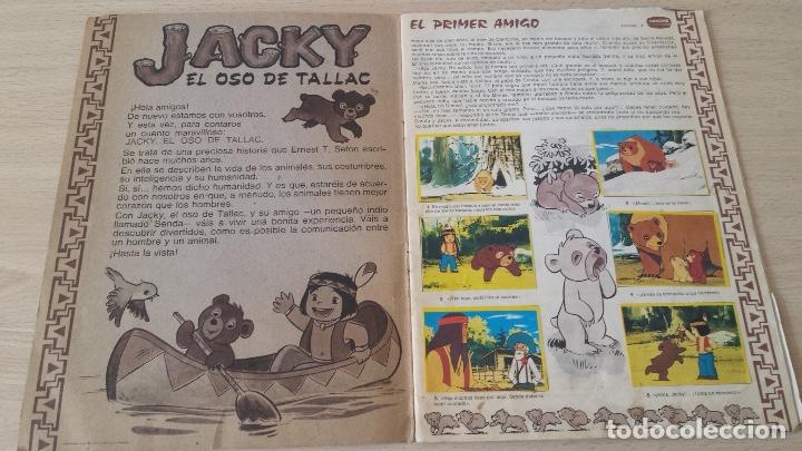 Coleccionismo &aacute;lbum: Jacky, el oso de Tallac. Danone - Foto 2