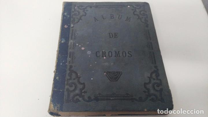 Collectable Albums: antiguo album de cromos completo con muchisimos cromos de muy muy antiguos