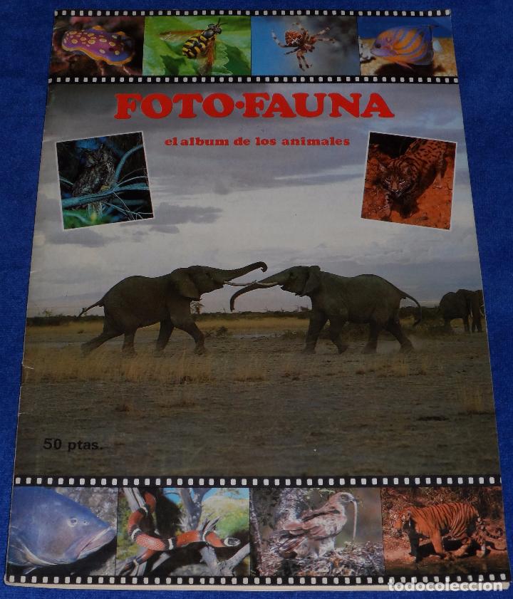 Collectionnisme Album: Foto Fauna - El &aacute;lbum de los animales (1985) &iexcl;Completo e impecable!