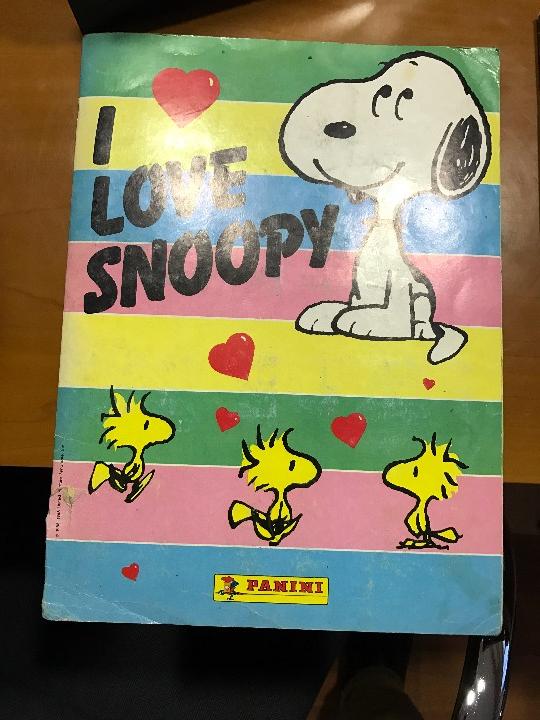Coleccionismo &aacute;lbum: I LOVE SNOOPY IMPECABLE COMPLETO - Foto 1
