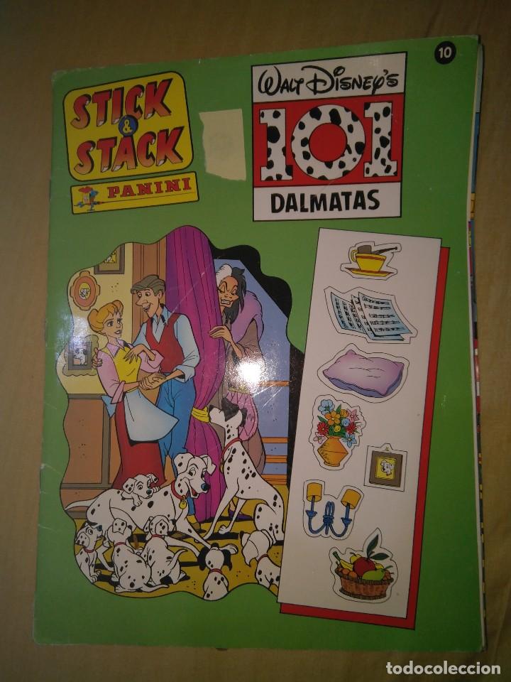 Coleccionismo &aacute;lbum: ALBUM CROMOS STICK STACK LOS 101 DALMATAS PANINI - Foto 1