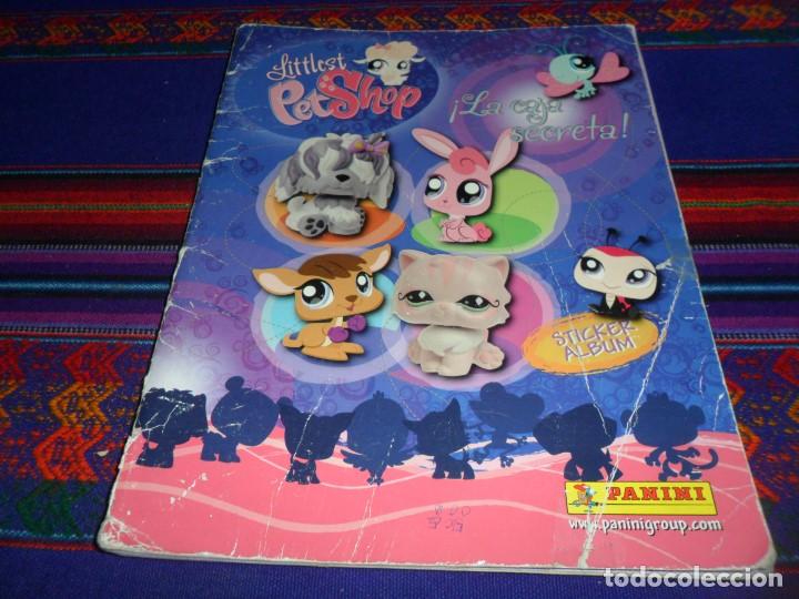 Collezionismo &Aacute;lbum: LITTLEST PET SHOP PETSHOP LA CAJA SECRETA COMPLETO. PANINI 2008. CON P&Oacute;STER.