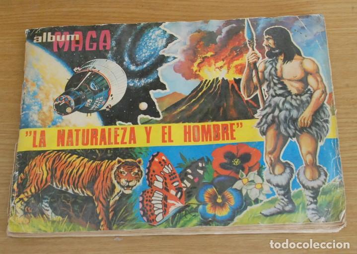 Collectable Albums: LA NATURALEZA Y EL HOMBRE, ALBUM DE CROMOS COMPLETO, EDITORIAL MAGA, A&Ntilde;O 1967