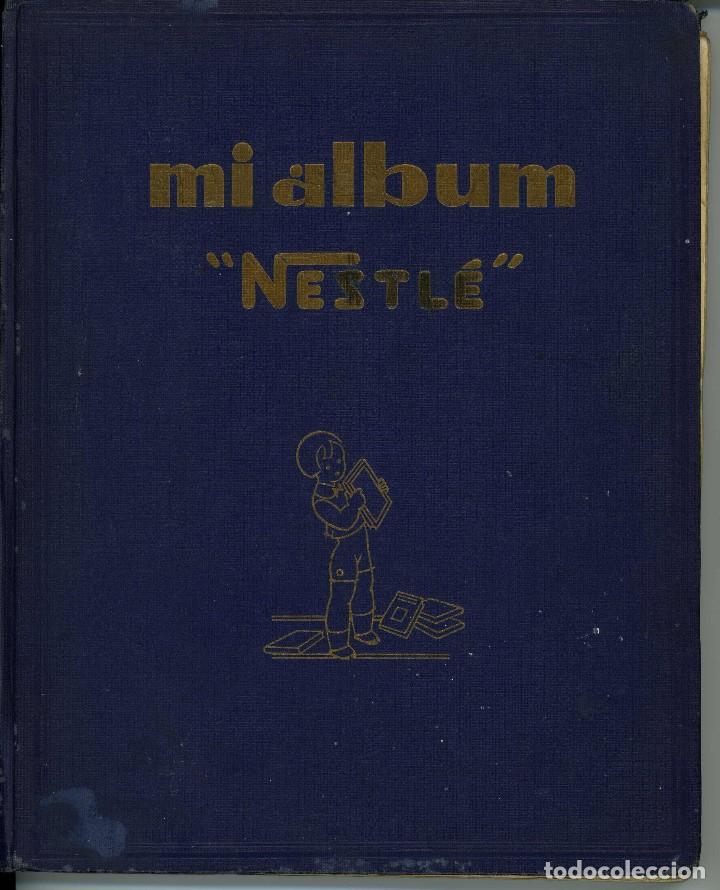 Colecionismo Caderneta: Mi &aacute;lbum Nestl&eacute; azul 1932